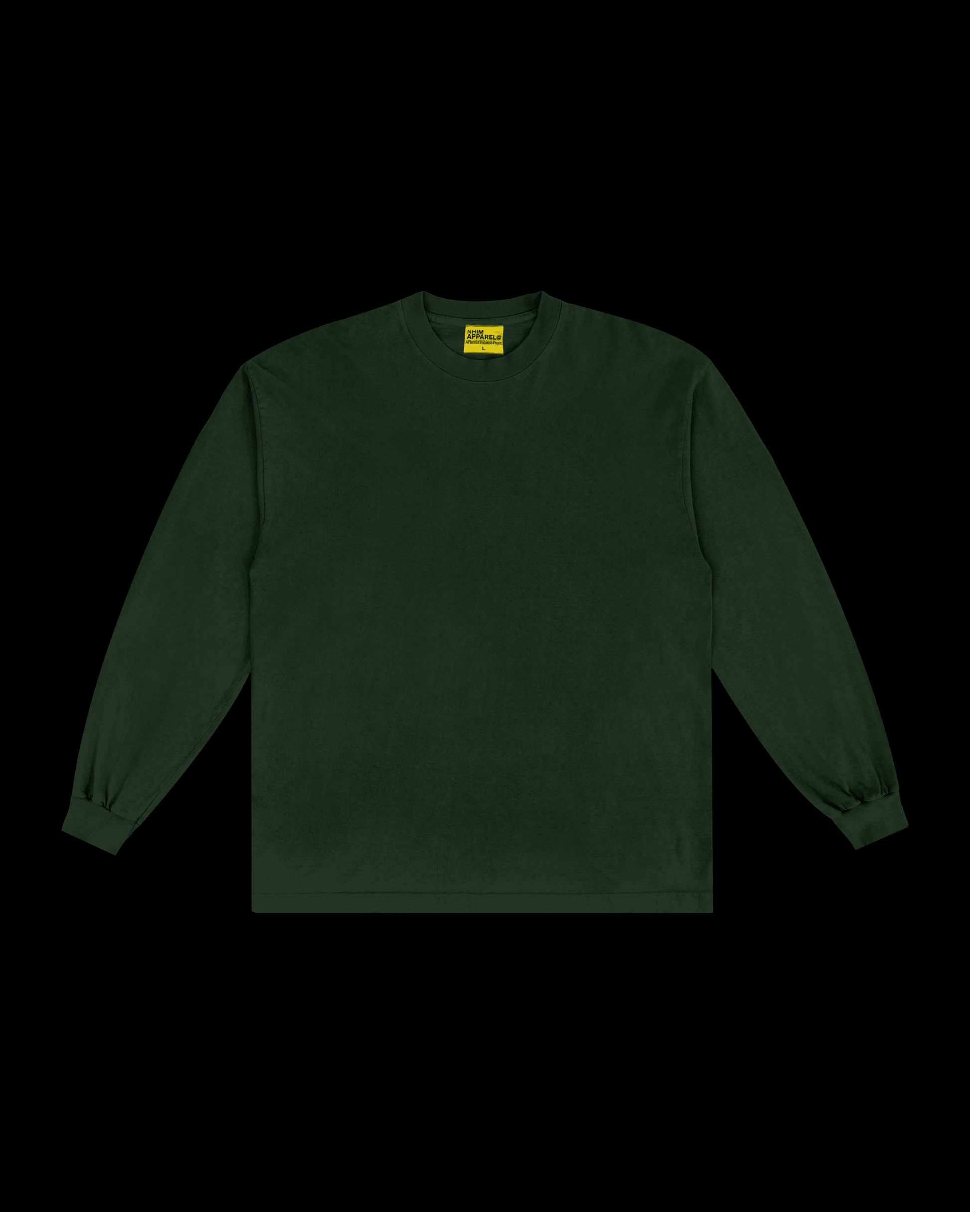God Is Everywhere ivy color long sleeve christian shirt by NHIM Apparel christian clothing brand