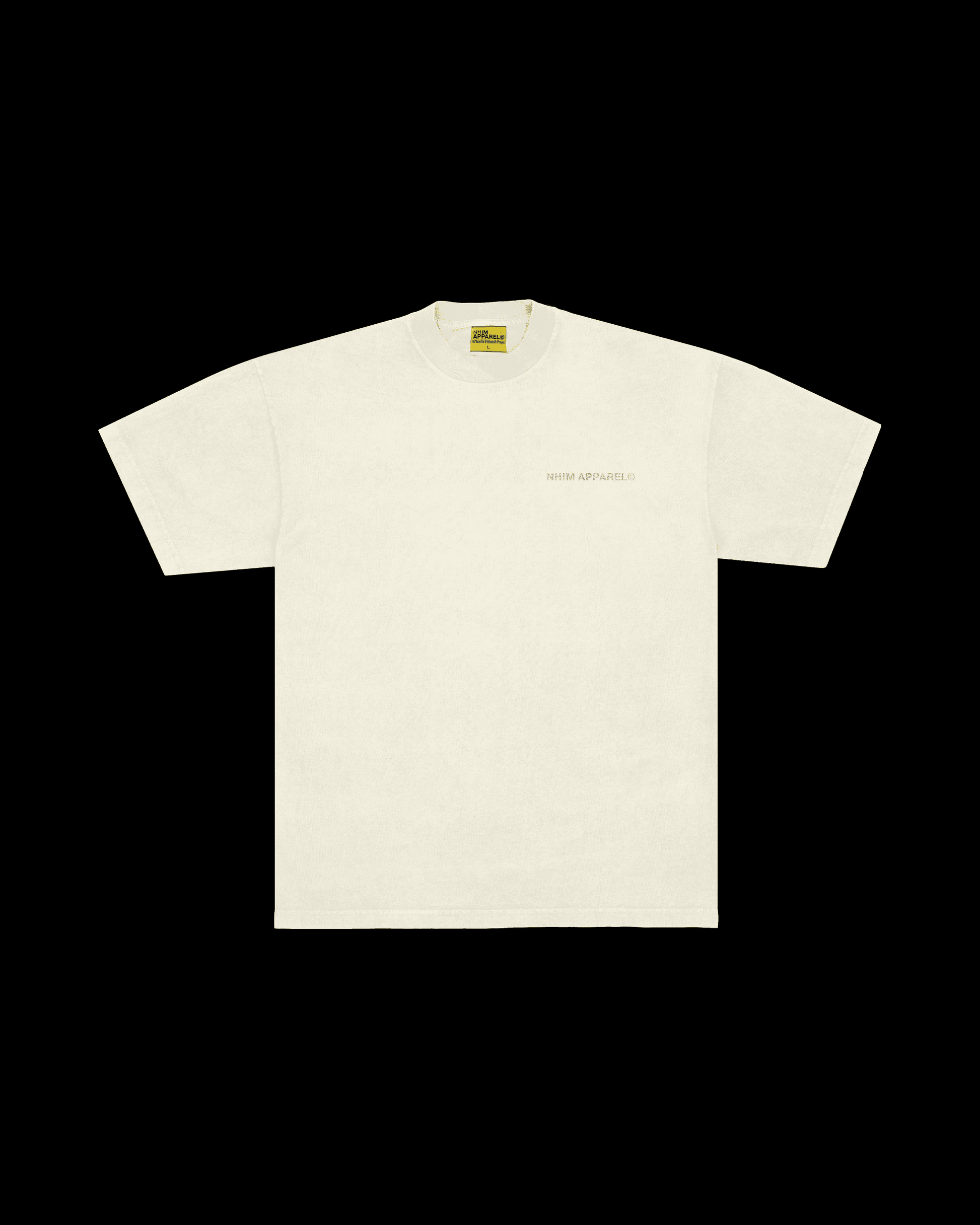 God Is Everywhere chalk colored premium christian t shirt by NHIM Apparel christian clothing brand