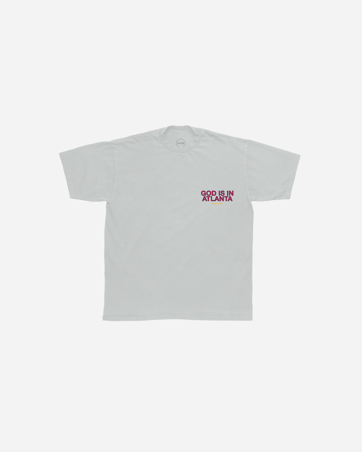 GOD IS IN ATLANTA premium Christian T shirt by NHIM APPAREL Christian clothing company