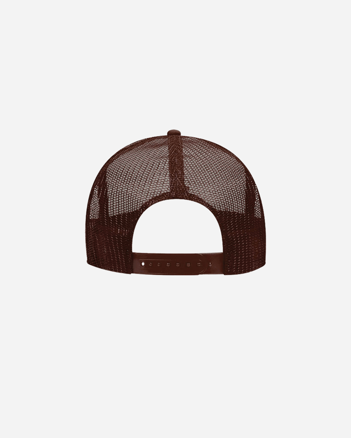 GOD IS EVERYWHERE Trucker hat brown and tan with orange writing. Christian hat by NHIM APPAREL