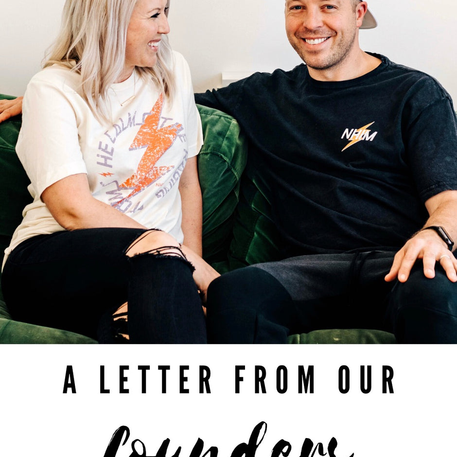 A letter from our founders.