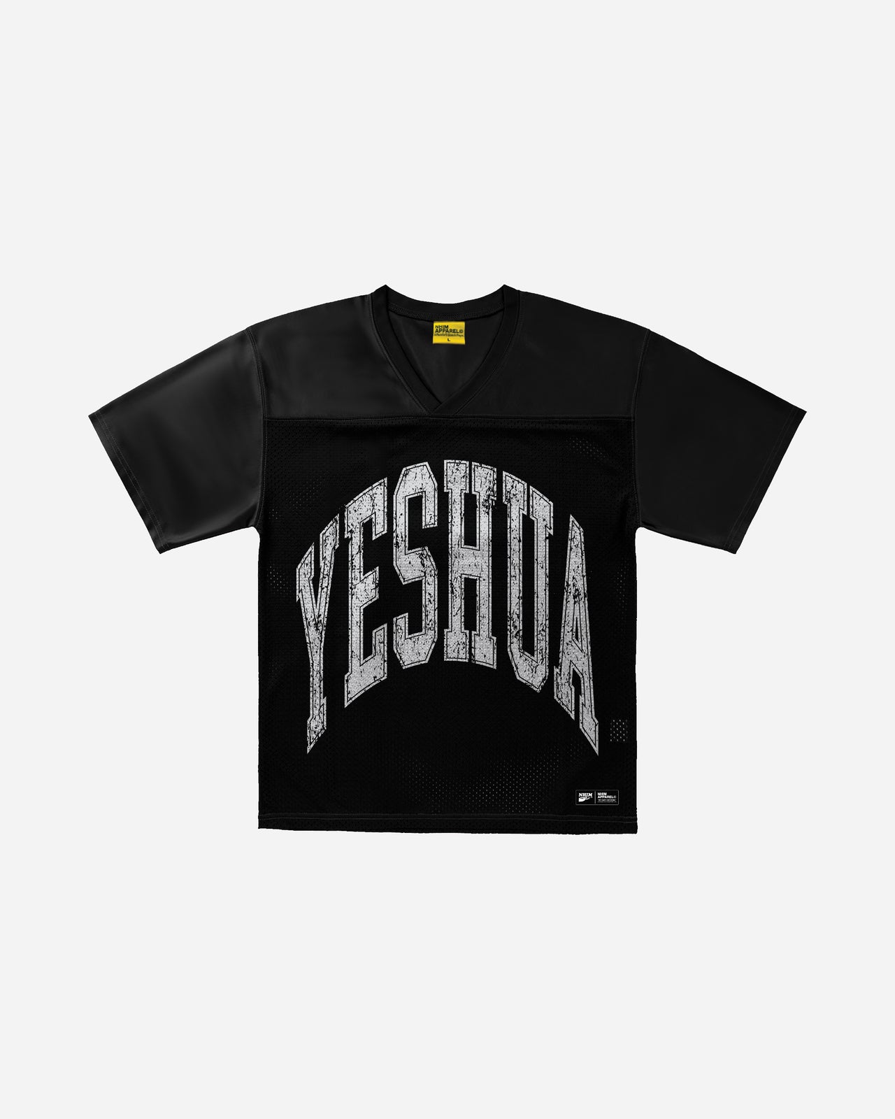 YESHUA FOOTBALL JERSEY (BLACK)