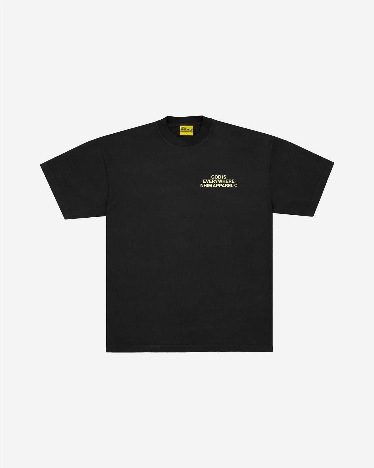 GOD IS EVERYWHERE 'GALLERY' TEE (BLACK)