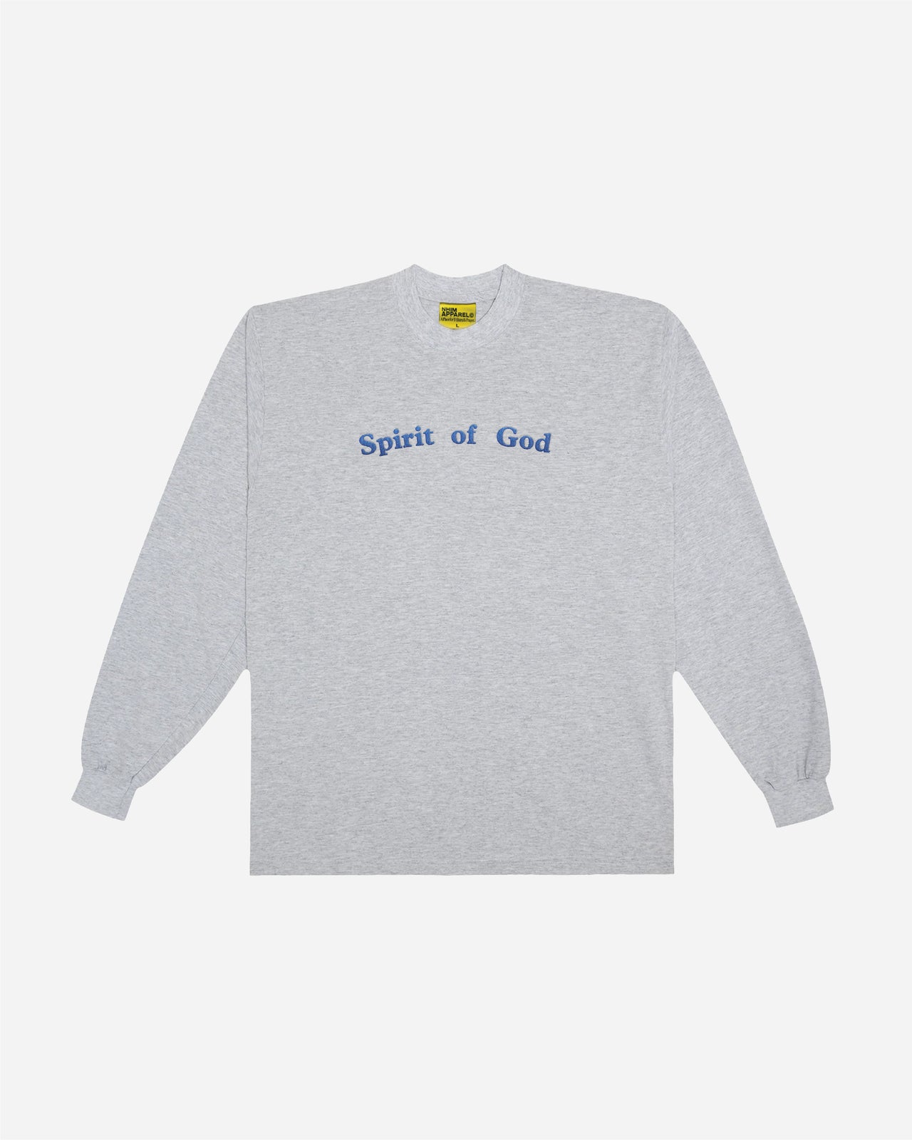 SPIRIT OF GOD GARMENT LS (ASH)