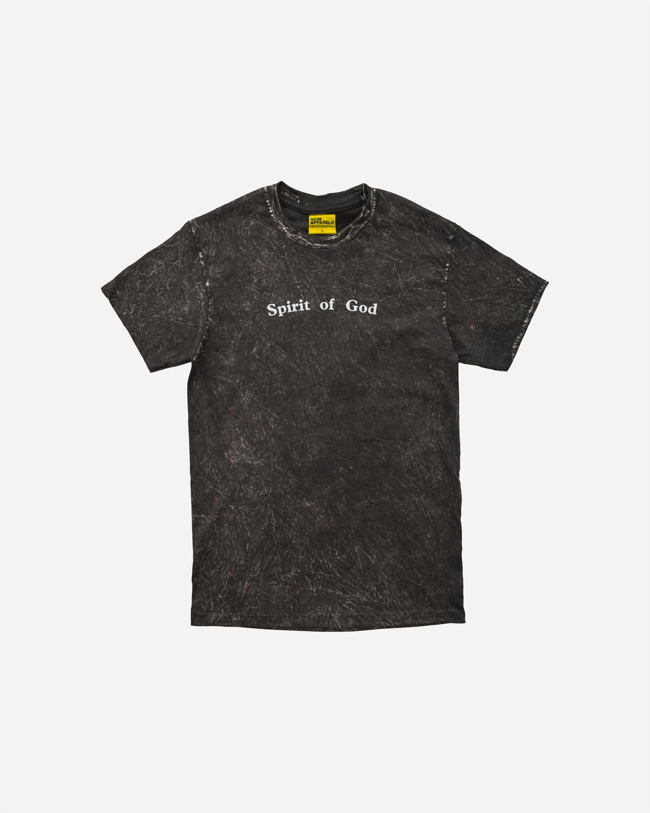 spirit of god tee black NHIM Apparel