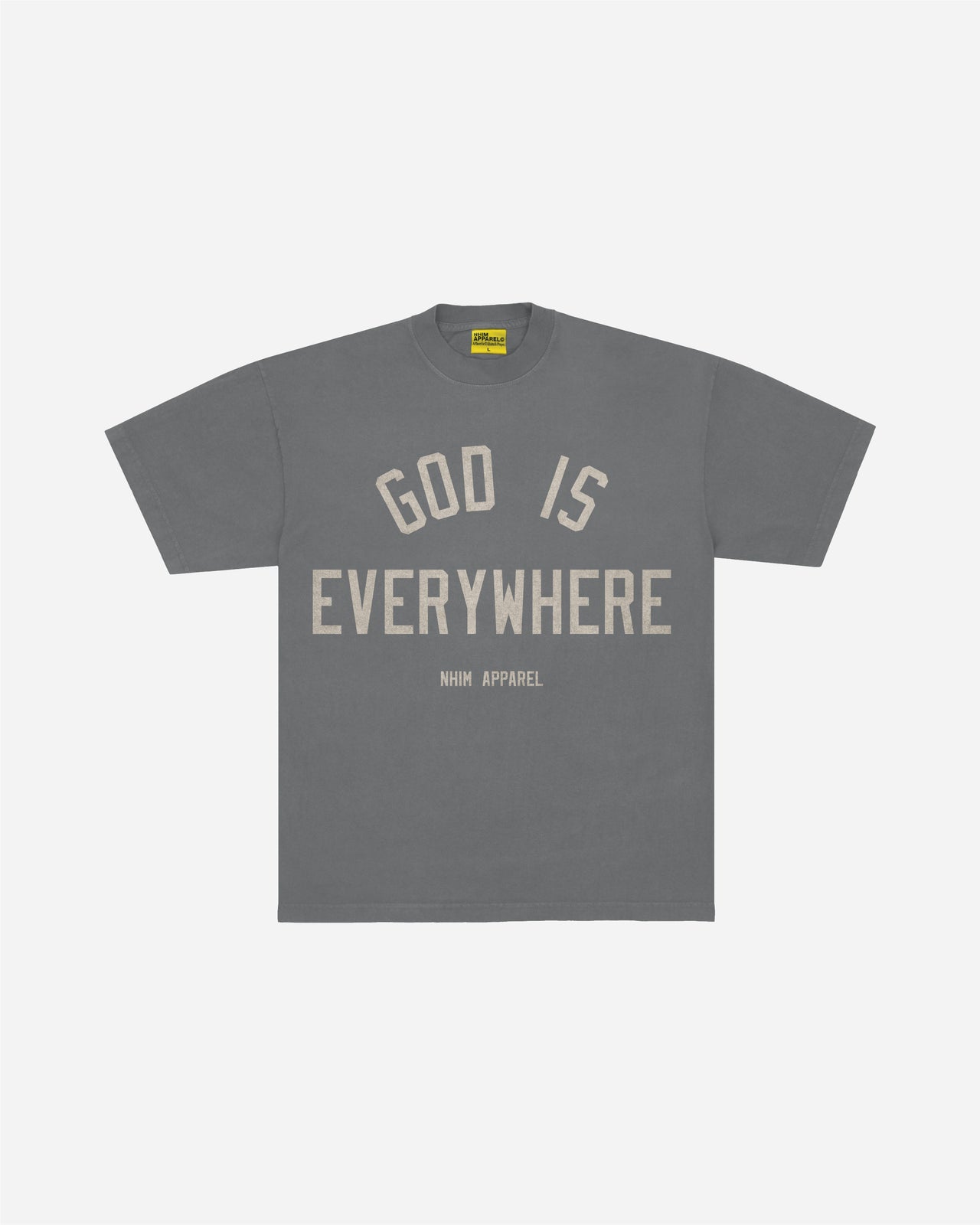 GOD IS EVERYWHERE F/W '24 TEE (CHARCOAL)