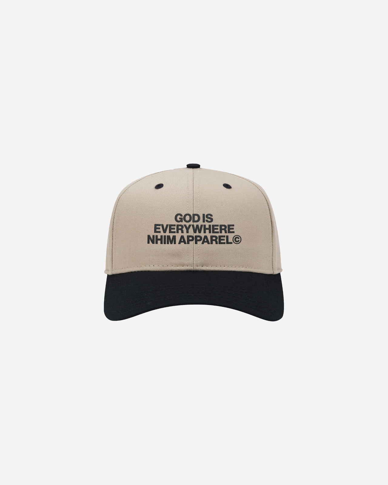 GOD IS EVERYWHERE 'GALLERY' HAT (SAND/BLK)