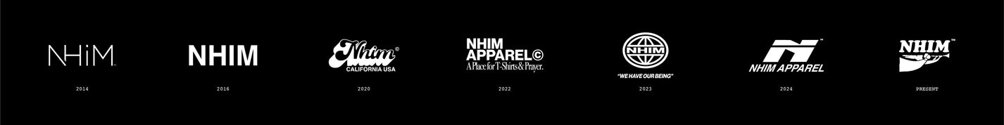 NHIM Apparel Logo timeline banner