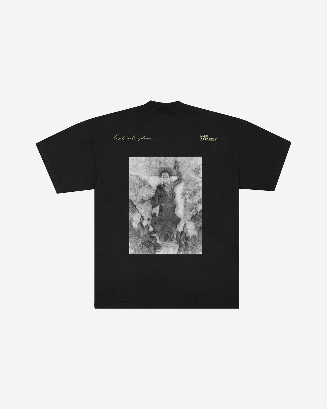 GOD IS EVERYWHERE 'GALLERY' TEE (BLACK)