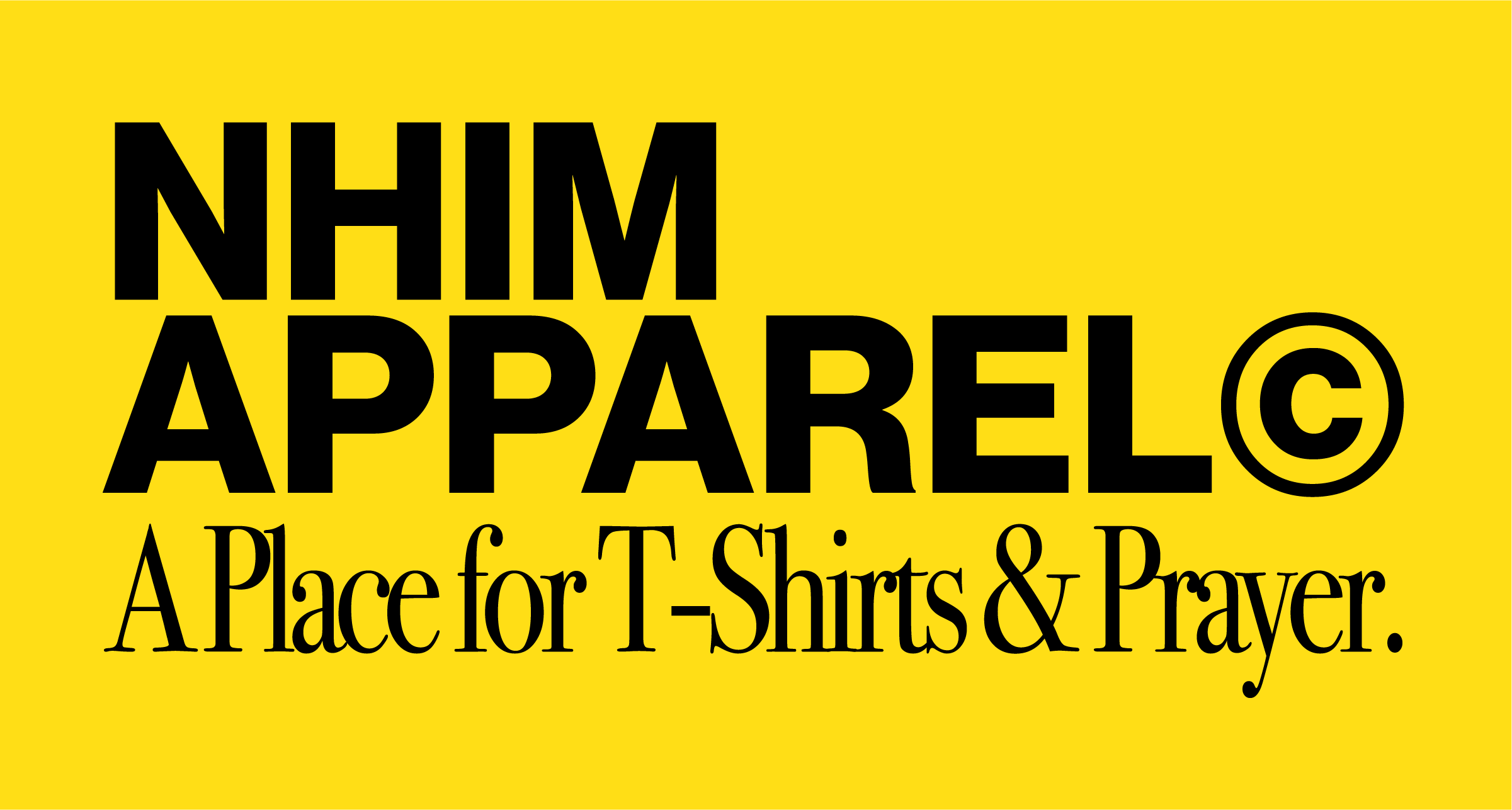 NHIM APPAREL logo