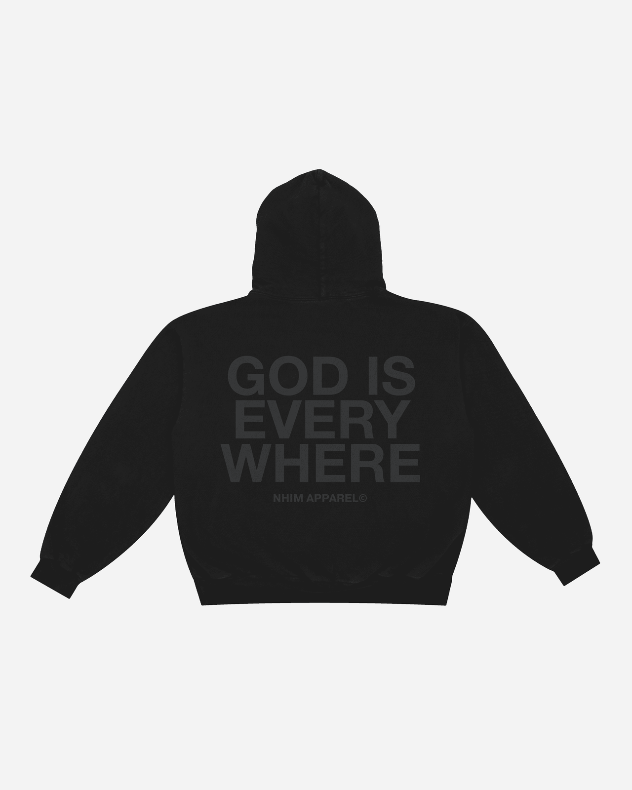 GOD IS EVERYWHERE HOODIE (BLACK)