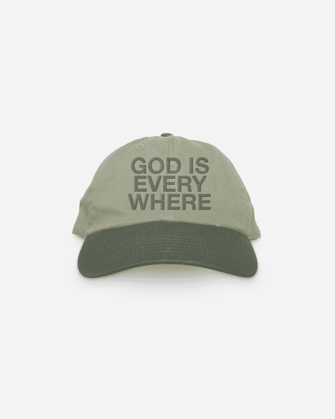 GOD IS EVERYWHERE DAD HAT (DESERT)