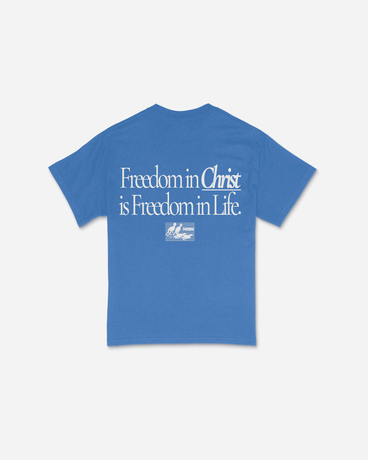FREEDOM IN CHRIST TEE (ROYAL BLUE)