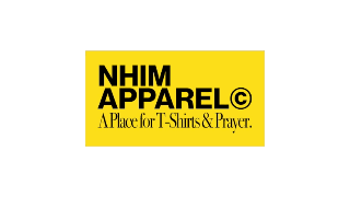 NHIM APPAREL spinning logo