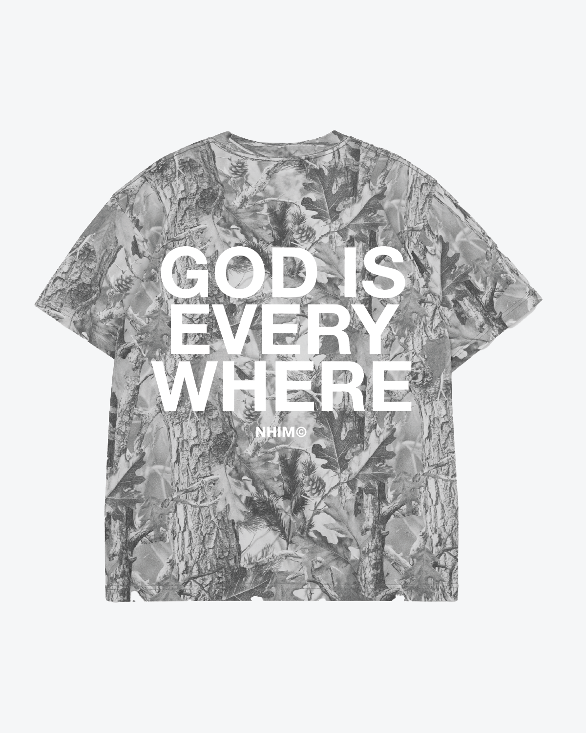 GOD IS EVERYWHERE TEE VINTAGE WASH CAMO TEE