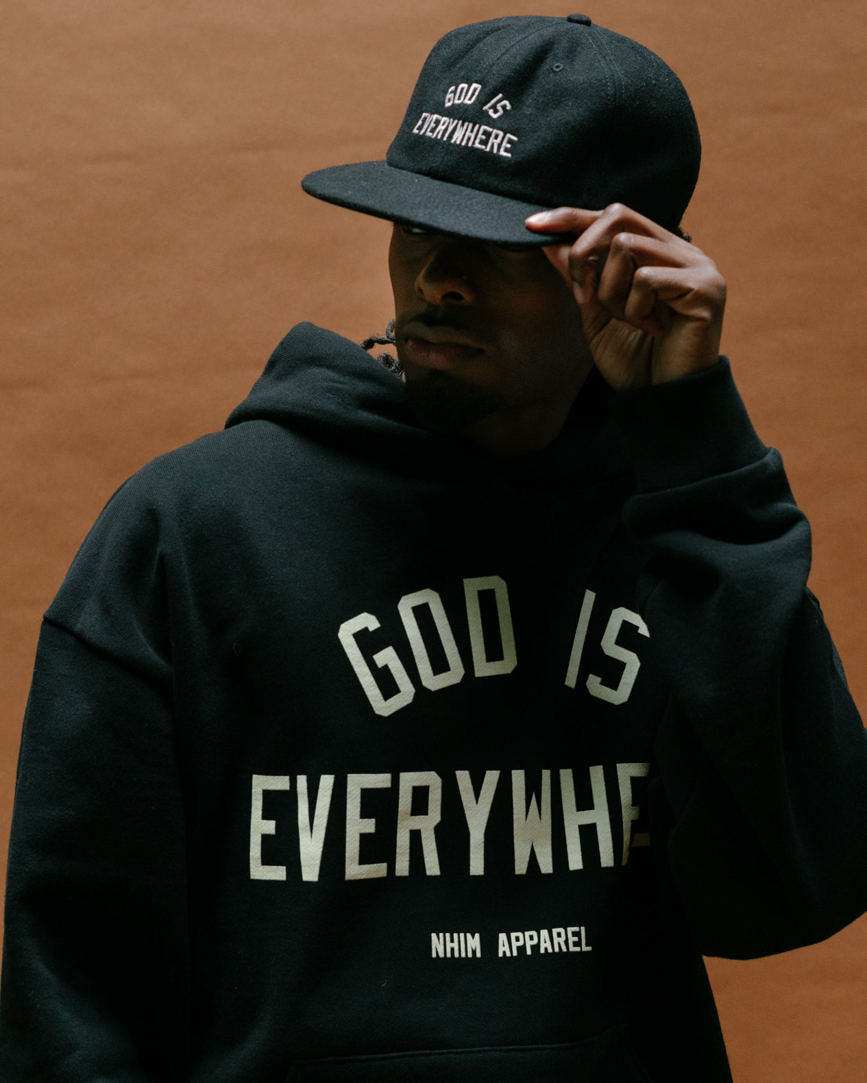 GOD IS EVERYWHERE F/W '24 WOOL CAP (BLACK)