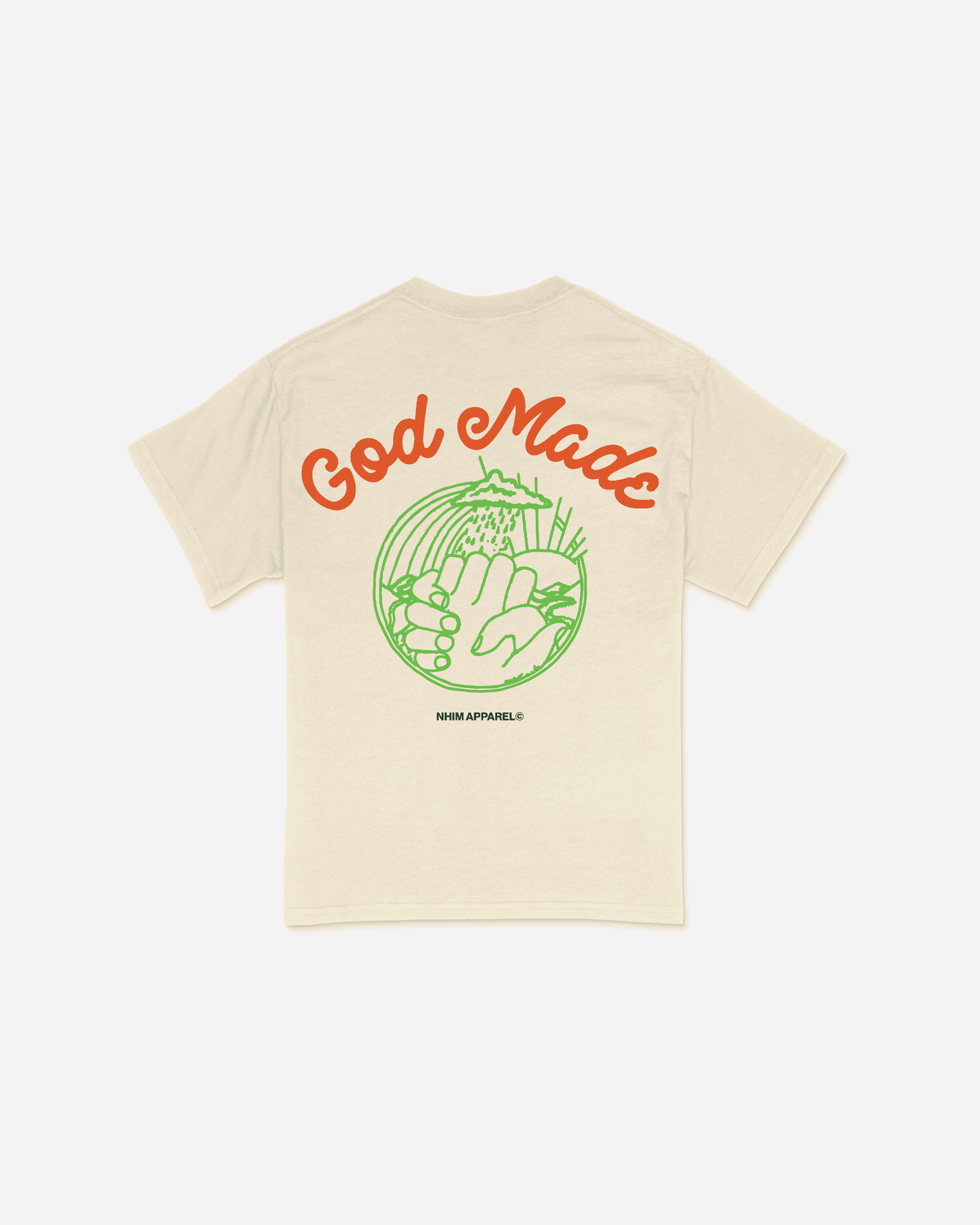 Home › Best Sellers › GOD MADE CREATION TEE (NATURAL)