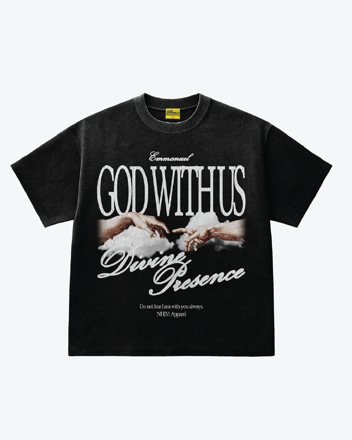 GOD WITH US VINTAGE WASH TEE