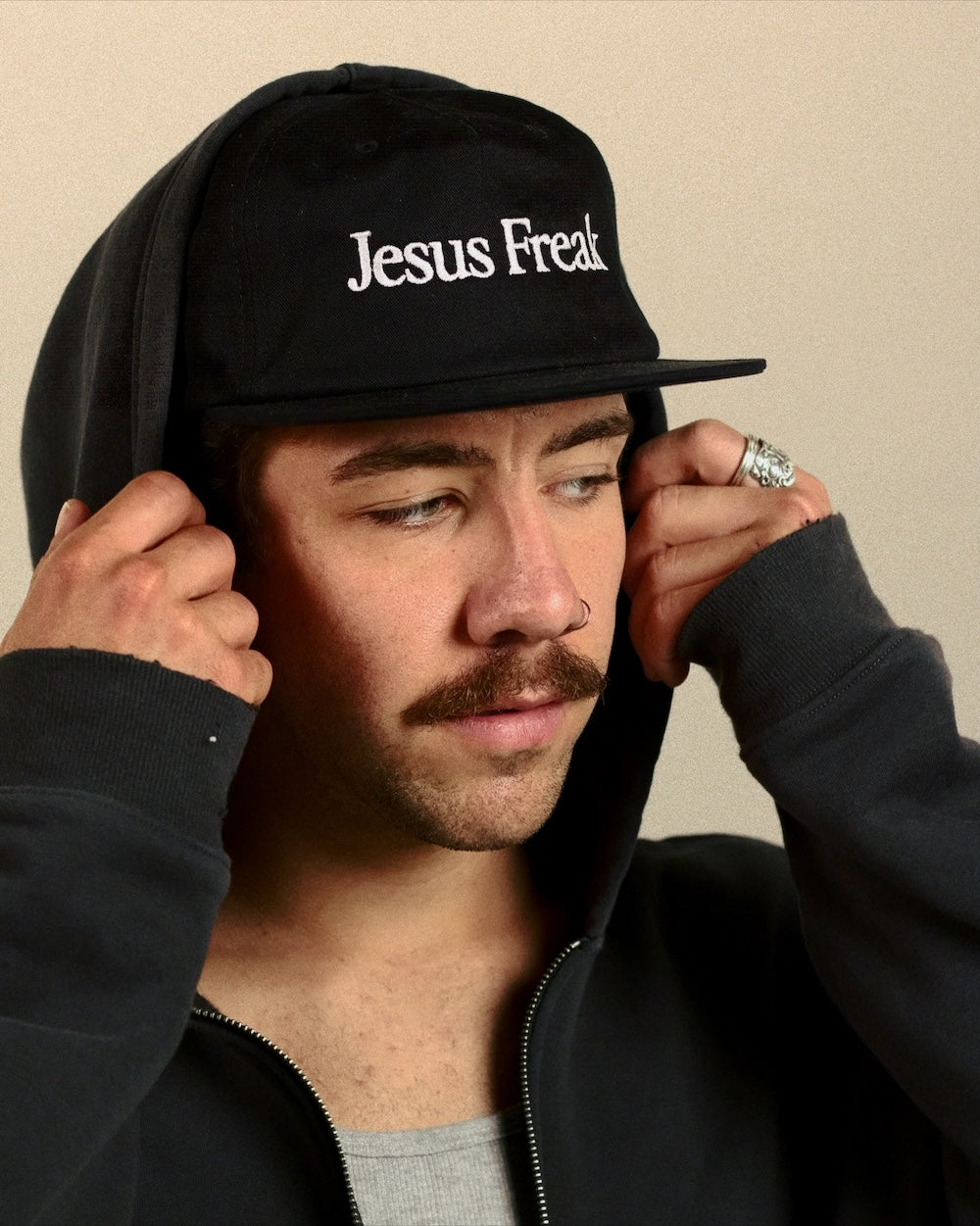 golfwang jesus freak キャップ 黒 アメリカ製 JESUS FREAK 5 PANEL HAT | PRE-ORDER EST SHIP 7.1 – NHIM APPAREL