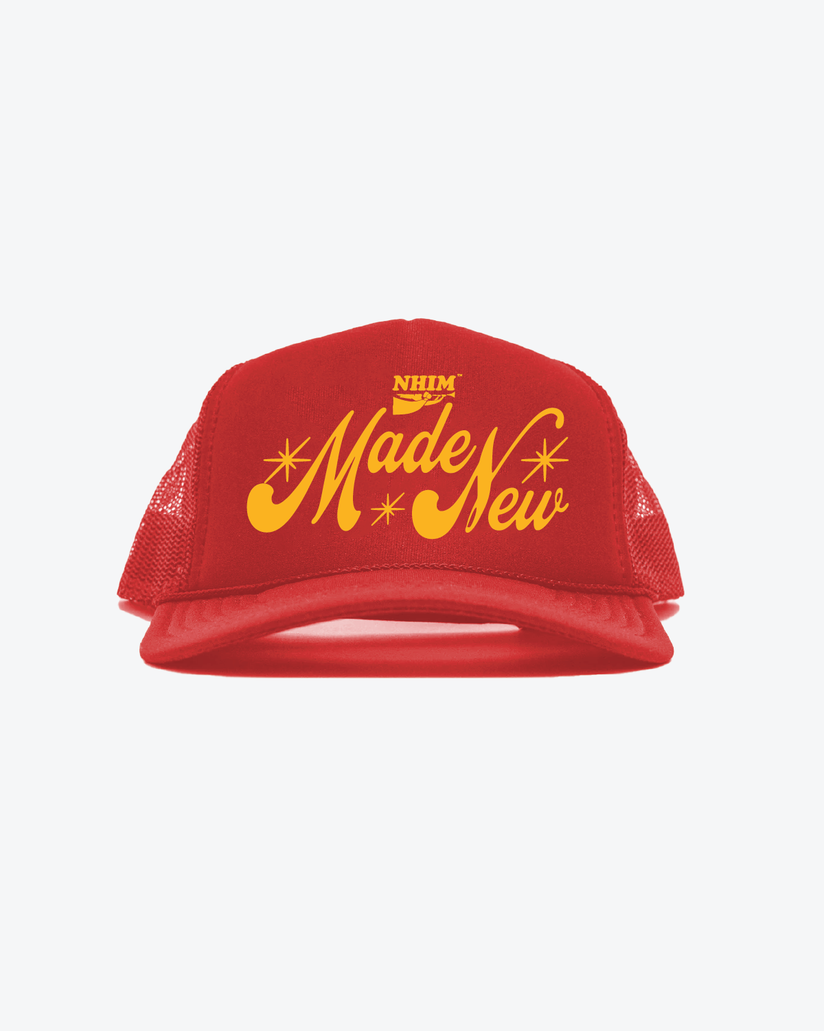 MADE NEW TRUCKER HAT IN RED