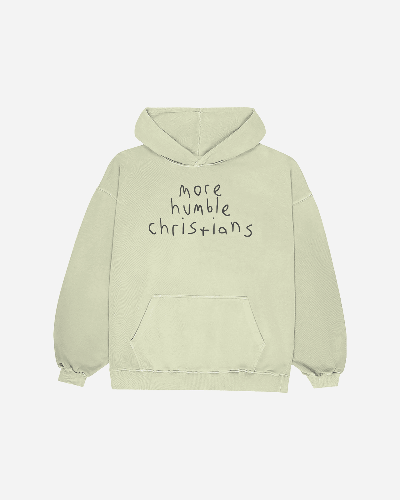 MORE HUMBLE CHRISTIANS HOODIE (MINT)