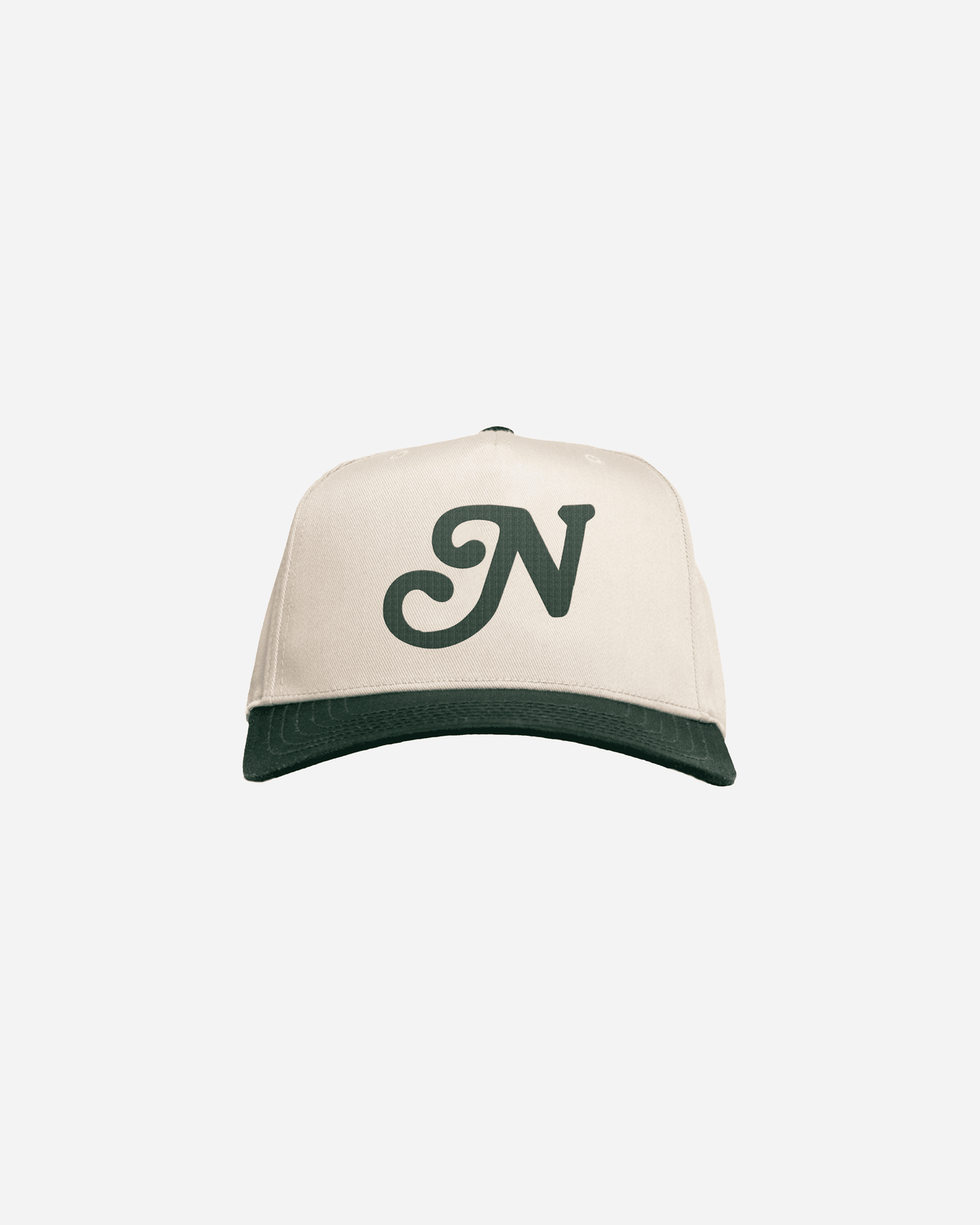 NHIM ANNIVERSARY TWO-TONE SNAPBACK (OFF WHITE/GREEN)