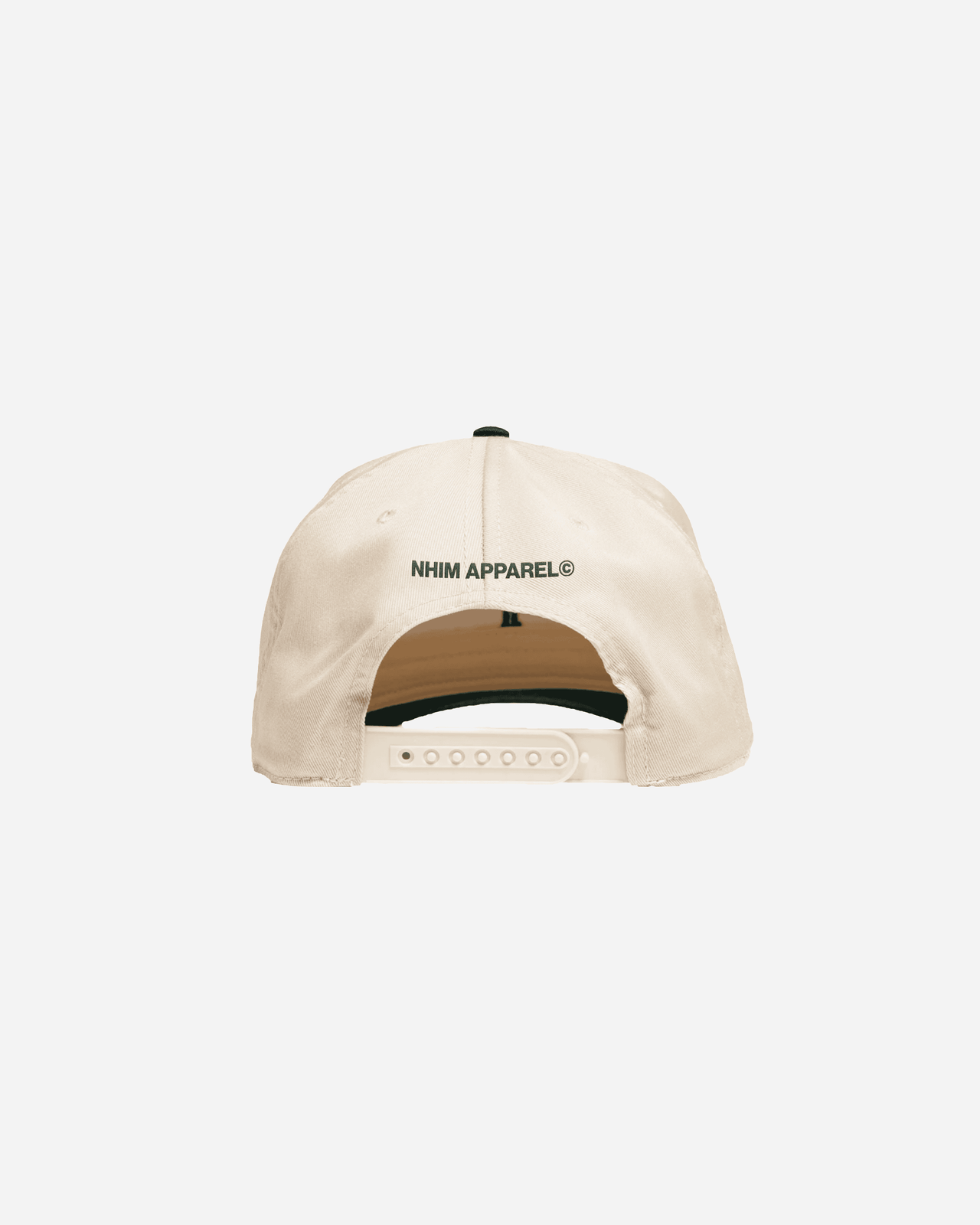 NHIM ANNIVERSARY TWO-TONE SNAPBACK (OFF WHITE/GREEN)