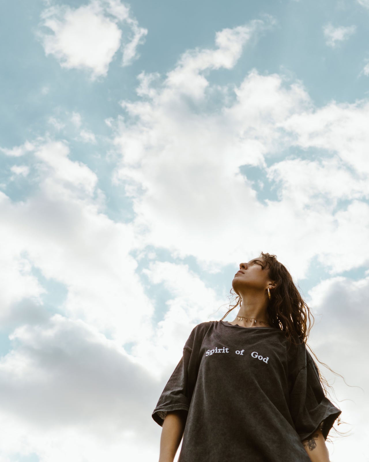 SPIRIT OF GOD TEE (VINTAGE BLACK)