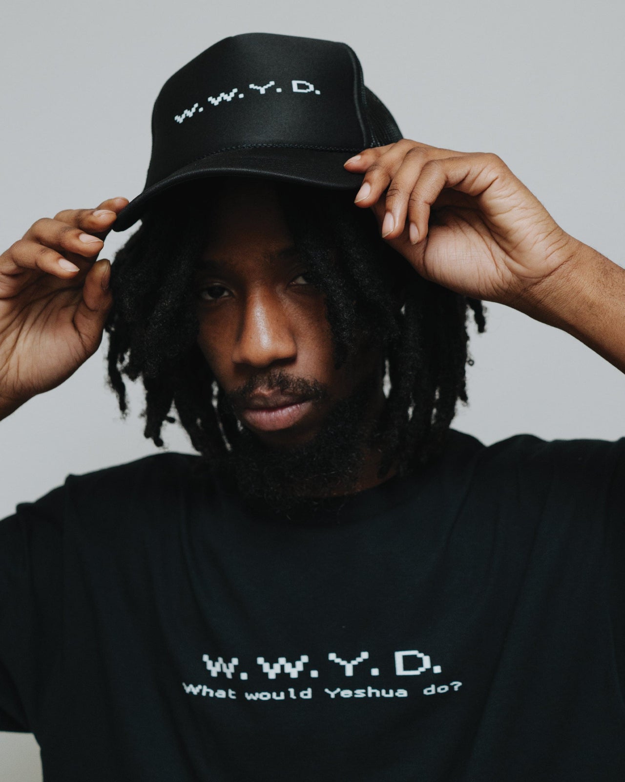 WWYD TRUCKER HAT (BLACK)