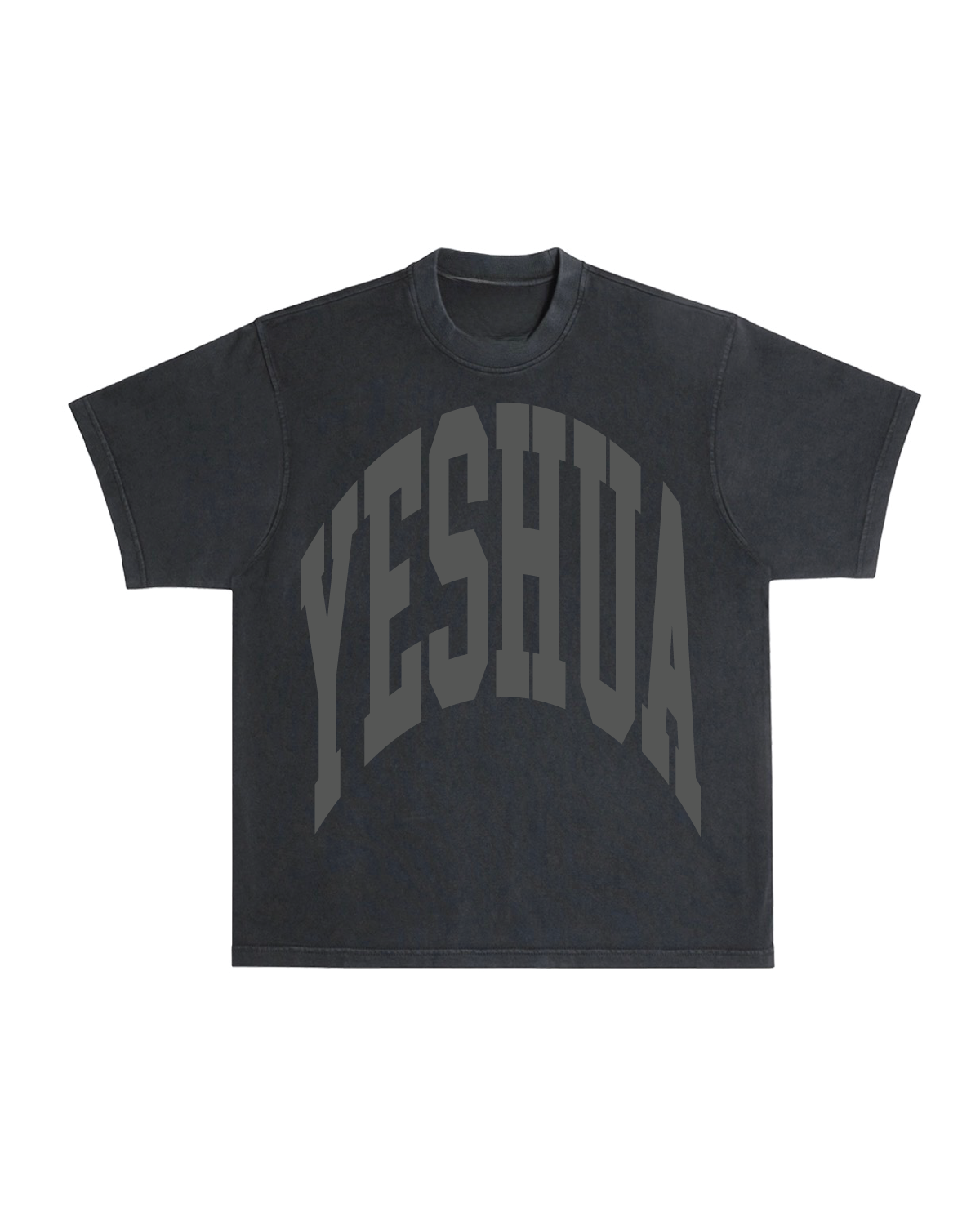 YESHUA SPIRIT TEE IN PIGMENT BLACK GD **PRE-ORDER EST SHIP 5/30