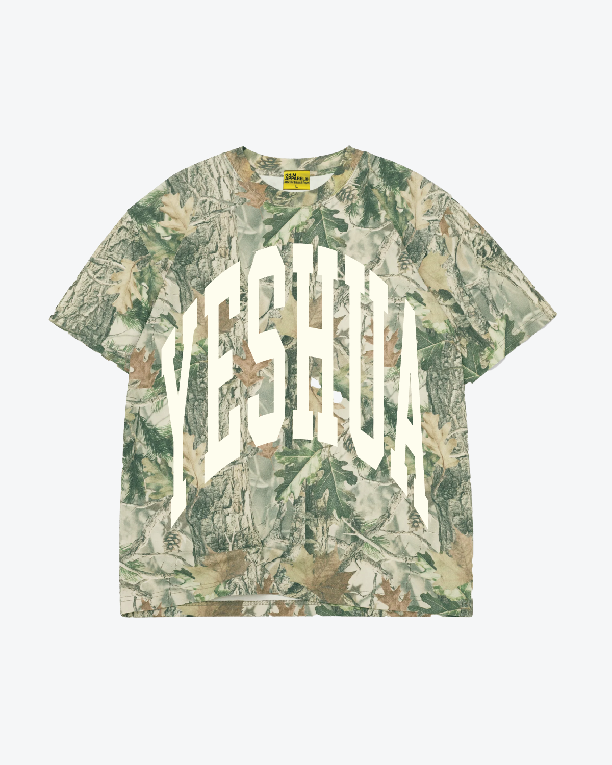 YESHUA SPIRIT TEE IN VINTAGE WOOD CAMO
